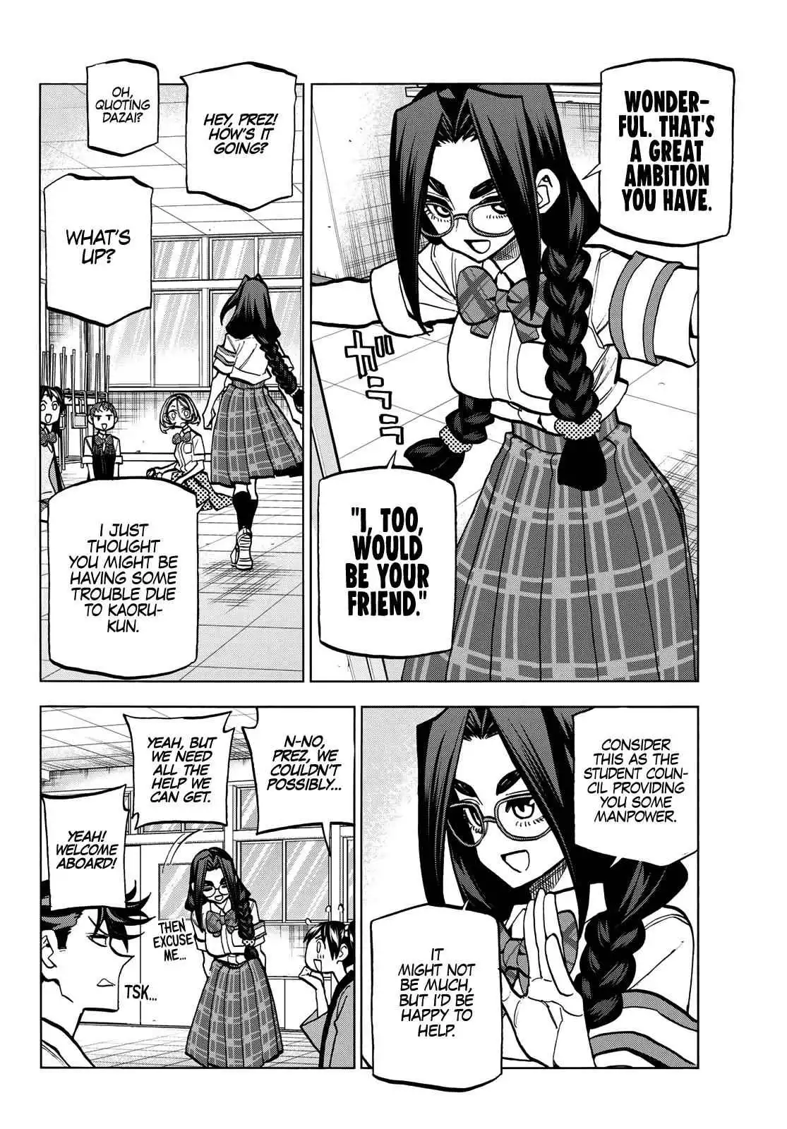 The Story Between a Dumb Prefect and a High School Girl with an Inappropriate Skirt Lengt Chapter 28 14